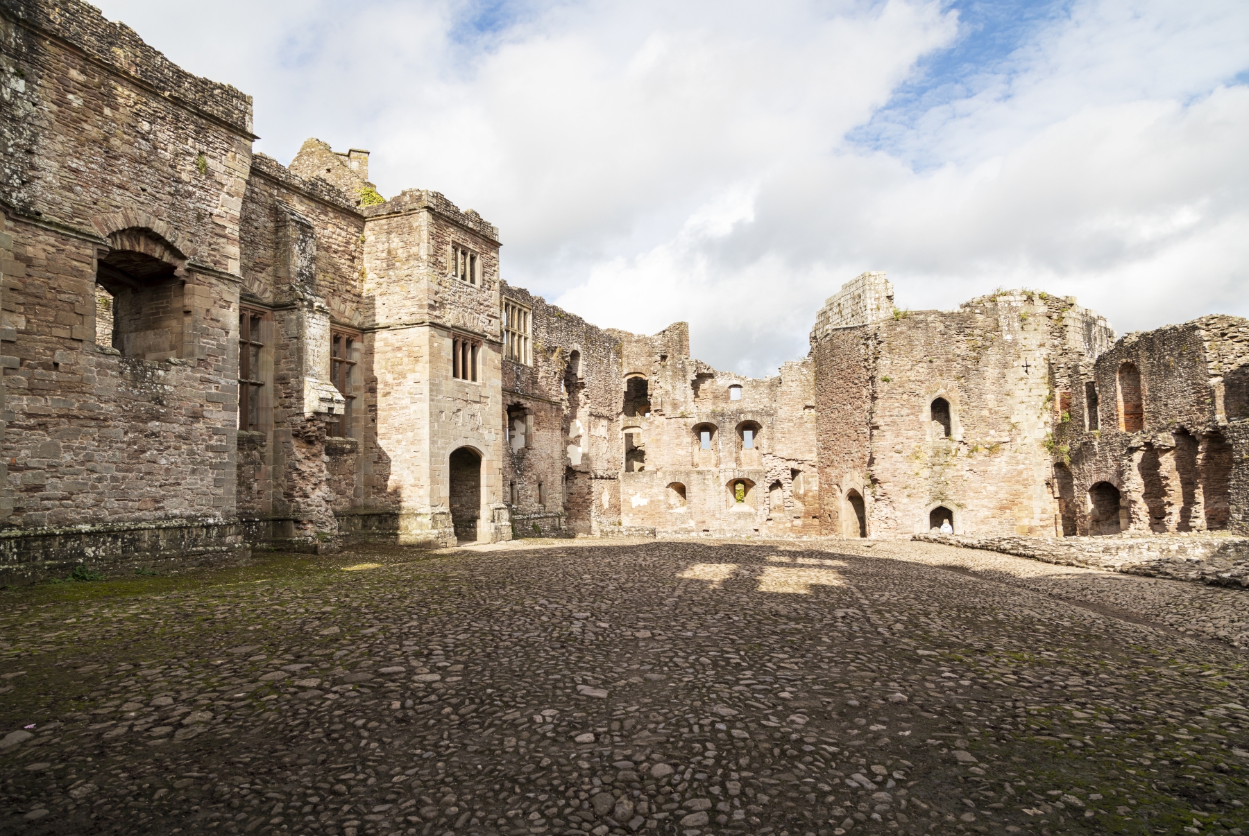 Raglan Castle, Raglan, Monmouthshire, Wales